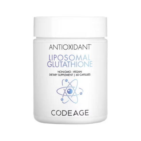코드에이지 Codeage 리포소말 글루타치온 Glutathione 1000mg 비건 60개입, 60정, 1개