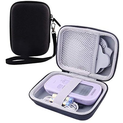 WERJIA JP OMRON HV-F022-W Low Frequency Therapy Device Dedicated Storage Case-WERJIA (Black), 1개, 상품명참조