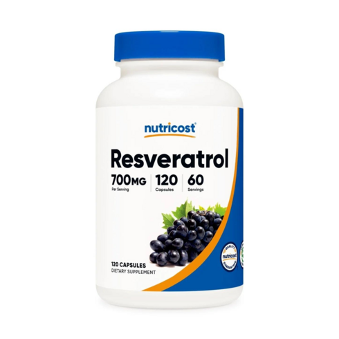 2023년 가성비 최고 naturesmelody - 뉴트리코스트 레스베라트롤 700mg 캡슐, 1개, 120정