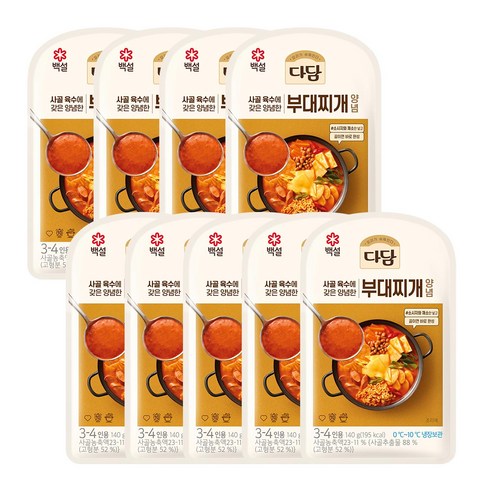 부대찌개양념장 - 다담 부대찌개양념 140g x 9개