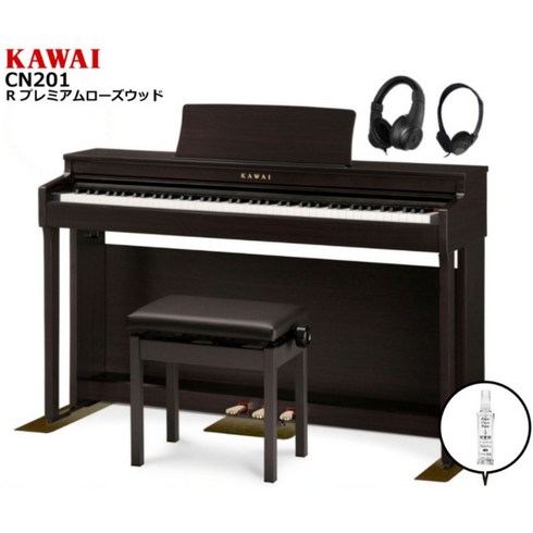 가와이 디지털 피아노 CN201, R프리미엄로즈우드