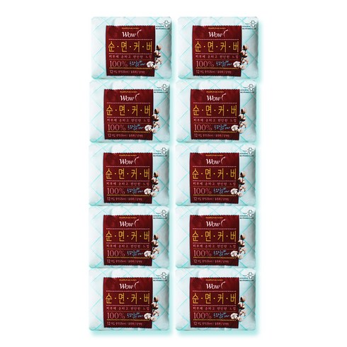 동성제약 순면커버 와우 생리대 중형 X 10팩, 12개입