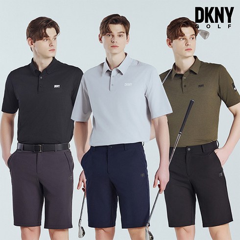 DKNY GOLF 24SS 여성 하프팬츠 3종 - [DKNY GOLF] 썸머 하프팬츠 남성 3종세트