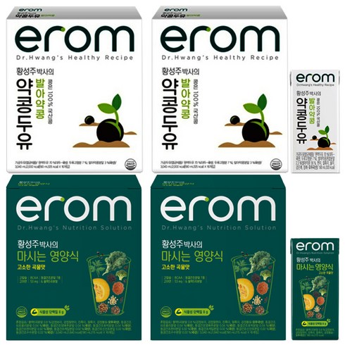 이롬 황성주박사의 약콩두유 마시는 영양식, 64개, 190ml