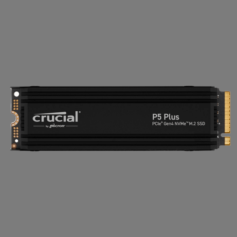 마이크론 Crucial P5 Plus 히트싱크 M.2 NVMe, PS5 호환 1TB