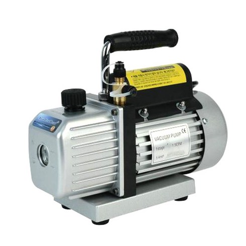 에어컨진공펌프 - 아시안퍼스트 VP-115-220V 진공펌프 1.5cfm 1/4HP 신냉매 구냉매 진공펌프오일포함, 1개