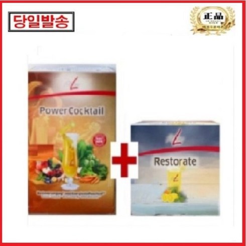 독일피엠(PM) 독일피엠(PM)파워칵테일＋리스토레이트, 1세트, 450g