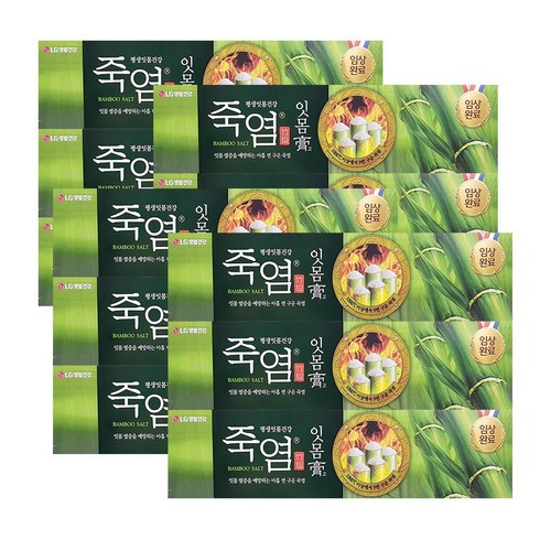 죽염 잇몸고 치약, 120g, 12개