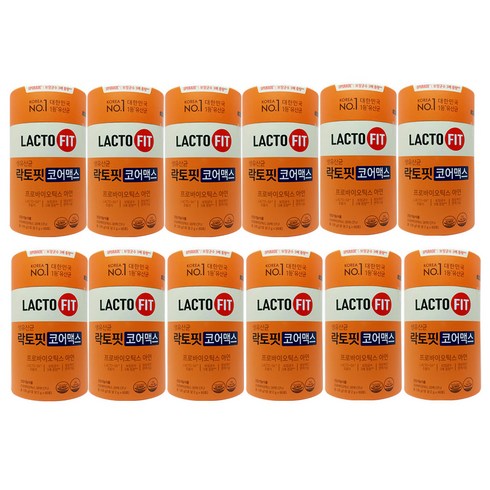 종근당건강 락토핏 코어맥스 2g x 60포 (코어맥스), 12개