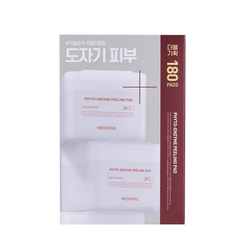 메디힐 피토엔자임 각질 패드 90매+90매 리필, 90매, 2개