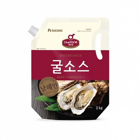 마야굴소스 - 상세설명참조 쉐프원 굴소스 스파우트 2kg, 1개, 단품