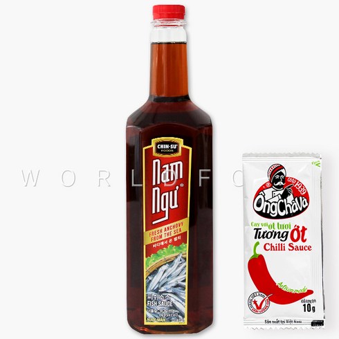 느억맘 - 월드푸드 베트남 친수 피쉬소스 분짜 느억맘 남늑 CHIN SU NAM NGU, 1개, 900ml