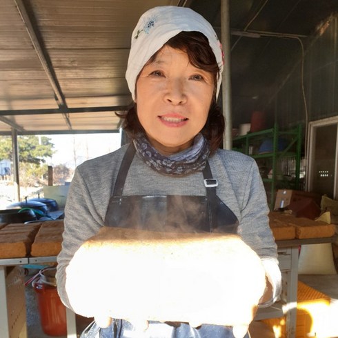 (시골마당) 이승희 명인 대통령상 국산콩 전통메주4장 생콩 8kg 한말, 4개