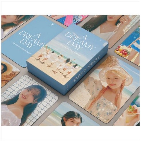 [2+1이벤트]아이브 포토북 드리미데이 A DREAMY DAY PHOTOBOOK 2023 여름 포토북 아이브 첫번째 포토북 포토카드 55장 아이돌 앨범 굿즈 장원영 안유진 캐리윈, 아이엠블랙