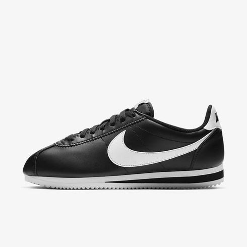2023년 가성비 최고 나이키 코르테즈 올 꽃잎 - 나이키 우먼스 코르테즈 레더 (검흰)_NIKE-807471-010