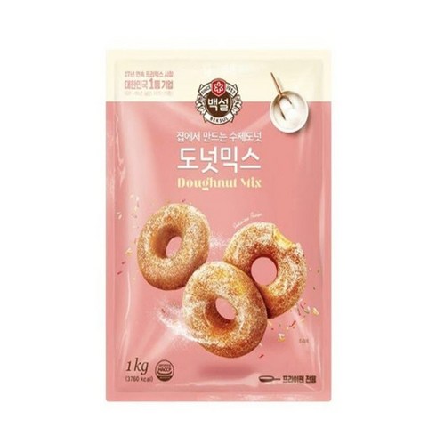 CJ제일제당 백설 도너스가루1kg x5개, 5개, 1kg