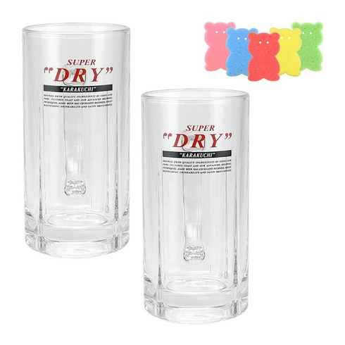 2023년 가성비 최고 아사히슈퍼드라이 - 아사히 슈퍼드라이 맥주잔 맥주컵 435ml 1+1