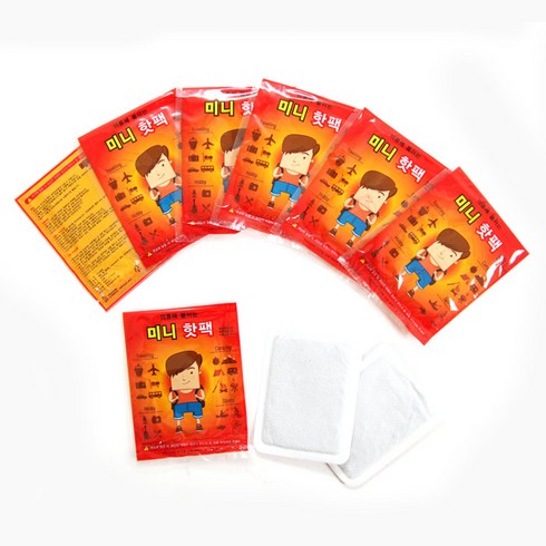 2023년 가성비 최고 붙이는미니핫팩 - [100매] 휴대가 간편한 미니 붙이는 핫팩, 100개