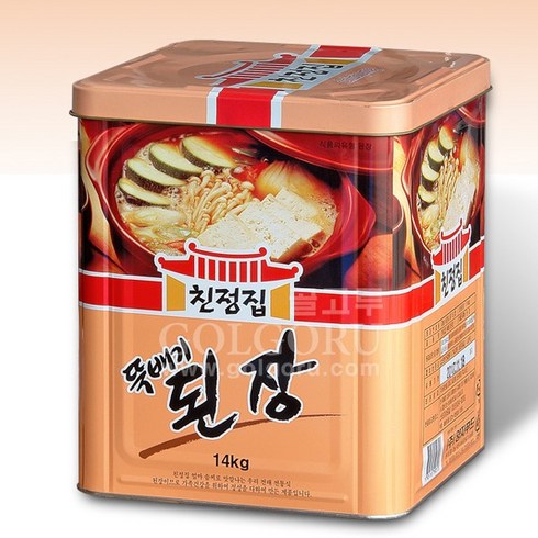 민속된장 - 친정집 뚝배기된장, 1개, 14kg