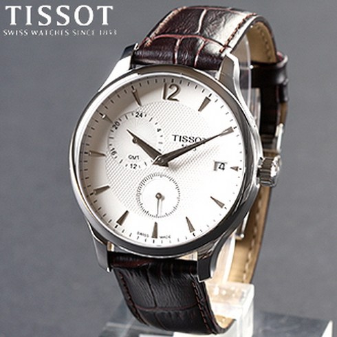 2023년 가성비 최고 티쏘시계 - T063.639.16.037.00 티쏘 TISSOT 트레디션 가죽시계