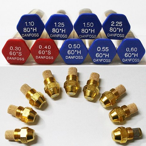 온풍기 노즐 DANFOSS 난로노즐 온풍기 부속품 노즐, 0.40/60S