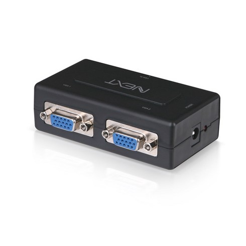 NEXT-2302VSP 이지넷유비쿼터스 넥스트 1:2 VGA 모니터분배기, 본상품선택, 1개