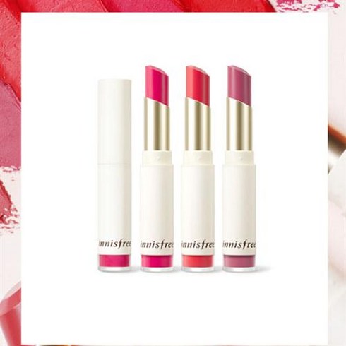 2023년 가성비 최고 뉴카멜리아호 - [innisfree]리얼핏 벨벳 립스틱 3.5g (NEW COLOR), 1호 작은살구꽃베이지, 1개