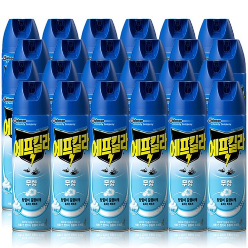 에프킬라 무향(수성) 모기약 500mlX24개, 24개, 500ml