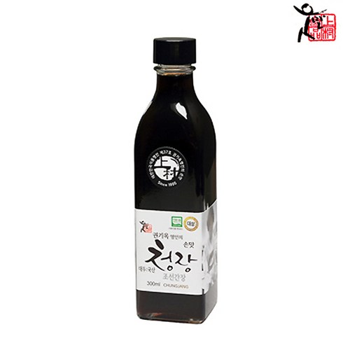 [식품명인 권기옥] 청장(조선간장) 300ml/1L 골라담기, 1개, 300ml