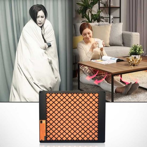 2023년 가성비 최고 에코스타eco-1000 - 포맘 초절전형 1인용 난방히터, ECO-1000, 혼합색상