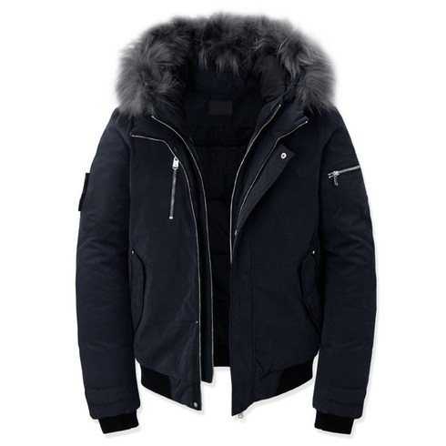 2023년 가성비 최고 라쿤패딩 - 엠엔씨 이중에리 라쿤 숏패딩 (MDPD127WS)