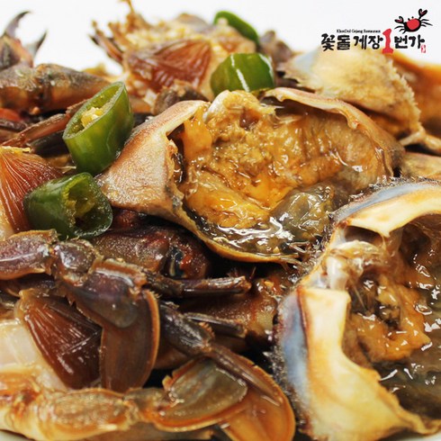 여수 꽃돌게장 1번가 - 꽃돌게장1번가 간장돌게장, 간장돌게장 2kg, 1개, 2kg