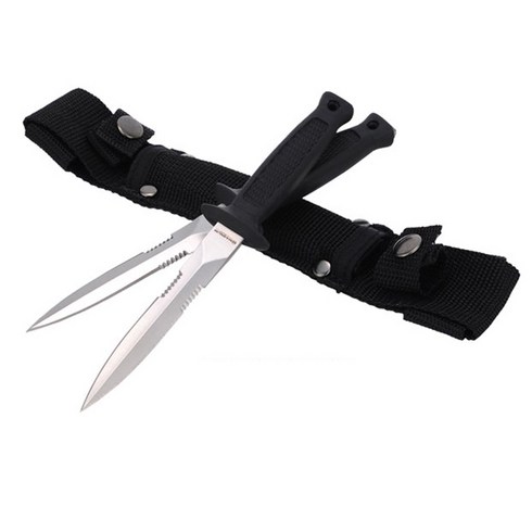 쌍검 - BOKER DOUBLETTE 더블렛 쌍검 픽스드 훈련용 나이프, 1개, 단품없음