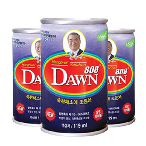 그래미 여명 808 숙취해소음료 119ml, 8개