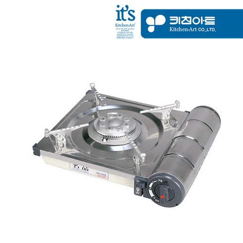 2023년 가성비 최고 키친아트휴대용난로 - 키친아트 휴대용 가스렌지 KA-2000, 1개
