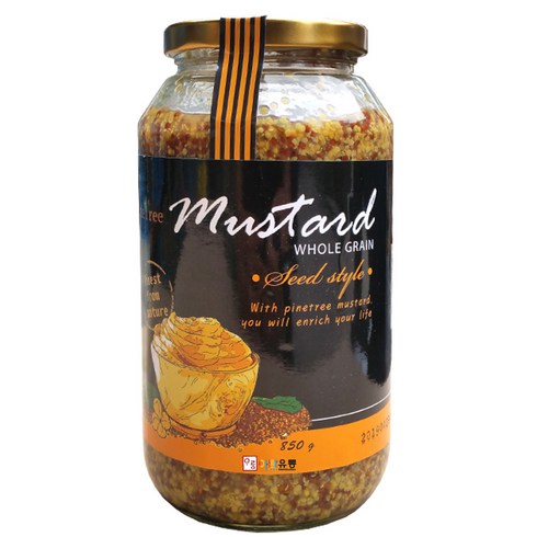 파인트리 홀그레인 머스터드 소스, 850g, 1개