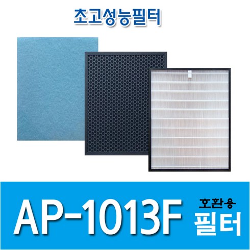 1013A123-750 - 국산 H13등급 코웨이 AP-1013F 공기청정기 필터 호환용, 헤파1+탈취1+기능성6, 1개
