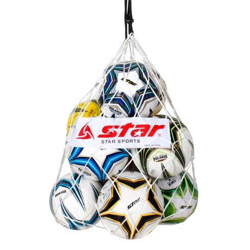 STAR 스타 축구공 가방 볼10개입 볼망 ST920, 화이트