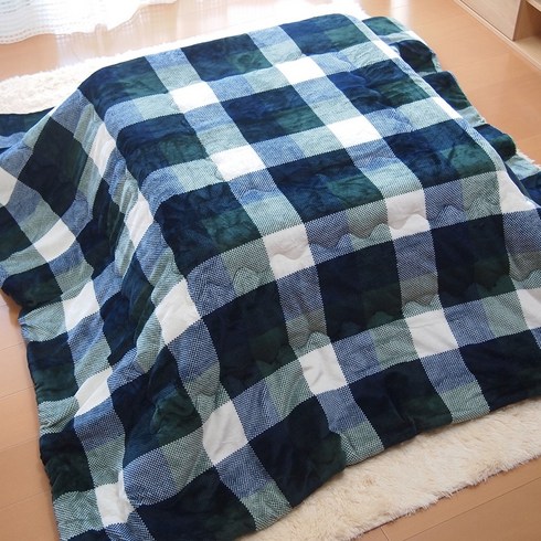 (주)지이라이프 정방형 코타츠이불, 그린