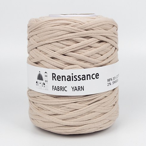 yarna 패브릭얀 르네상스 뜨개실 500g, 1.베이지, 1개