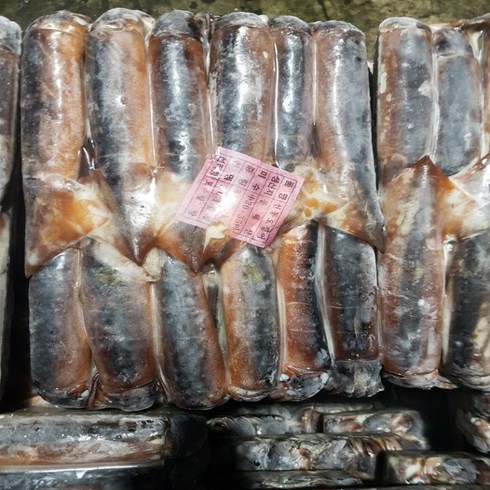 한바다수산 국내산 냉동 선동오징어 8.5kg, 1개, 3.중