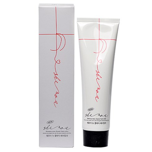 해든 쉐모아 뉴클래식 헤어칼라 염색약 1제 200ml, 5M 자주빛밝은갈색, 1개