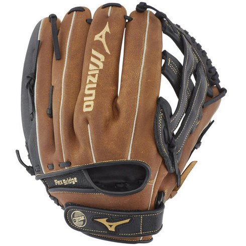 MIZUNO [GPSL1200-BR] 미즈노 유소년 글러브 (갈색+검정) 12인치