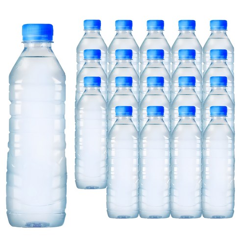 지리산산청샘물 화이트샘물 생수 500ml x 20병, 20개