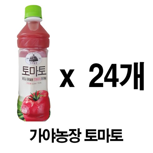 가야농장 토마토 주스, 300ml, 24개