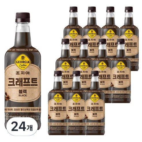 코카콜라 조지아 크래프트 블랙, 800ml, 12개