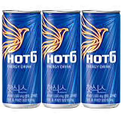 핫식스 롯데칠성음료 에너지음료, 250ml, 20개