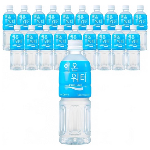 포카리스웨트 이온워터 PET, 500ml, 20개