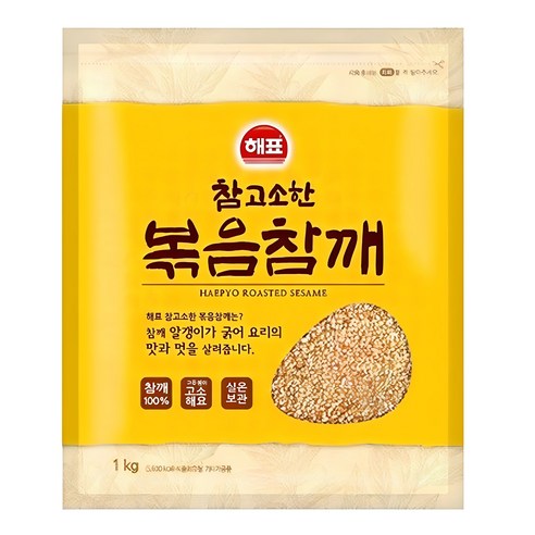 사조해표 볶음참깨1kg, 1kg, 1개