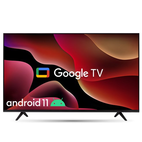 와이드뷰 FHD LED 안드로이드11 구글 TV, 101cm(40인치), EKW40FA11, 스탠드형, 고객직접설치